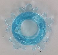 Голубое эрекционное кольцо  Снежинка